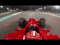 charles leclerc driving michael schumacher s ferrari f2003 full lap onboard