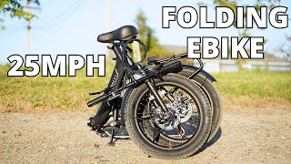 Quick and Light Folding Fat Tire Ebike - Invanti Tide 2 Review, Unlock Max Speed and Test Ride
