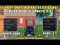 Update Sensi !!! Cara Setting Sensitivitas PUBG MOBILE Terbaik Full Gyroscope Versi PUBG 2.7 Terbaru