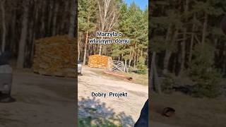 Marzyła o własnym domu, teraz buduje dom na własnej energii #dobryprojekt #offgrid #dom #budowa #dc