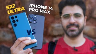 iPhone 14 Pro Max vs Samsung S22 Ultra CAMERA COMPARISON (in Hindi)