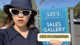 真的有1000人排队吗？参加尔湾花果山Azul一对一和销售主管的前期地块现场介绍！售楼处探店揭秘