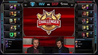 INVADERS vs SK Gaming Prime (w BrokenShard) | S4 EU Summer 2014 Challenger Series #2 Play-ins