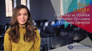 Ceza İnfaz ve Güvenlik Hizmetleri | Kapadokya Üniversitesi