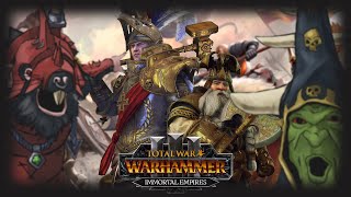 Total War: Warhammer 3 - Реворк Империи, Гномов и Нургла!