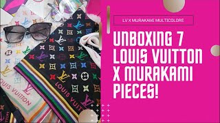 LV MURAKAMI HAUL UNBOXING!! 🌈 7 Multicolor Pieces from Drop 1✨❤️ Lings Prettylilthings