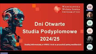 Dzień Otwarty WWSI - Studia Podyplomowe