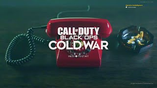 Call Of Duty Black Ops Cold War Main Menu Theme (opening screen song/theme) 1 hour loop