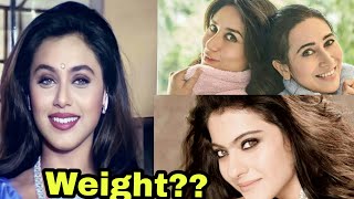Bollywood actresses weight in kg