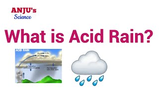 What is Acid Rain? #anjus_science