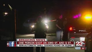 Shooting in central Bakersfield, BPD looking for suspect
