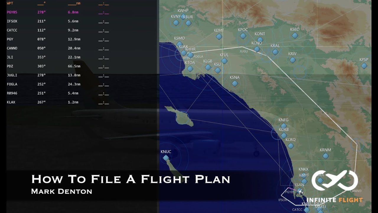 Flight Plan Tutorial Youtube