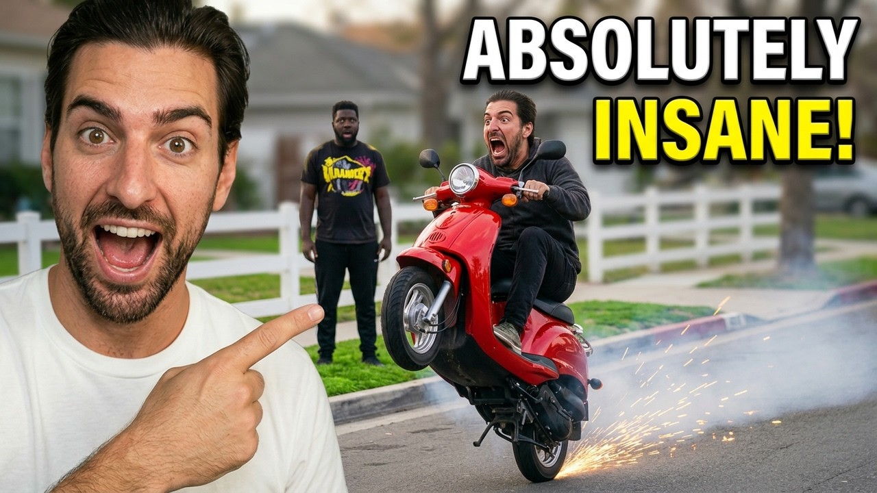 Bait Moped Prank Youtube