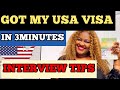 USA tourist visa Interview tips 2023 - B1/B2 Visa interview Questions and Answers (Part 3)