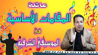 Musical Basic Oriental scales | المقامات الأساسية في الموسيقى الشرقية