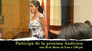 Convocatoria Audicion Opera en Castellano