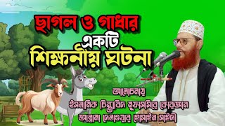 ছাগল ও গাধার একটি শিক্ষনীয় ঘটনা | Allama Delwar Hossain sayeedi | Bangla Waz mahfil