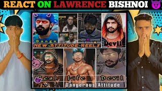 Dangerous Attitude of Lawrence Bishnoi 👿💥 Lawrence Bishnoi Thug Life Video   | REACTION |