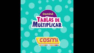 Dominó Tablas de Multiplicar COSMI