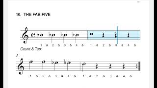 Flute/Bells Play Along - Lines 1-22 - Essential Elements Book 1