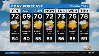 New York Weather: CBS2 5/21 Evening Forecast at 5PM