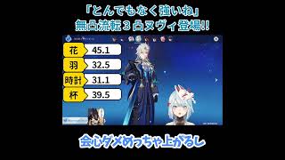 【原神／俺のキャラを見てくれ.271】「飛んでもなく強いよ」無凸流転３凸ヌヴィレット登場！！【ねるめろ】【切り抜き】#shorts