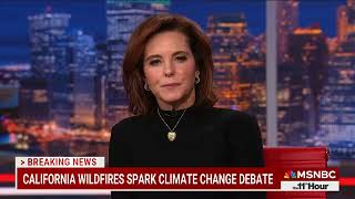 Michael Mann on MSNBC with Stephanie Ruhle on Climate Change \u0026 So. Cal Wildfires (JAN 8 2025)