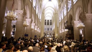 Notre-Dame de Paris célèbre sa première messe de Noël depuis sa renaissance