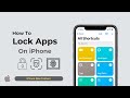 How to LOCK APPS on iPhone! (with Face ID & Passcode)