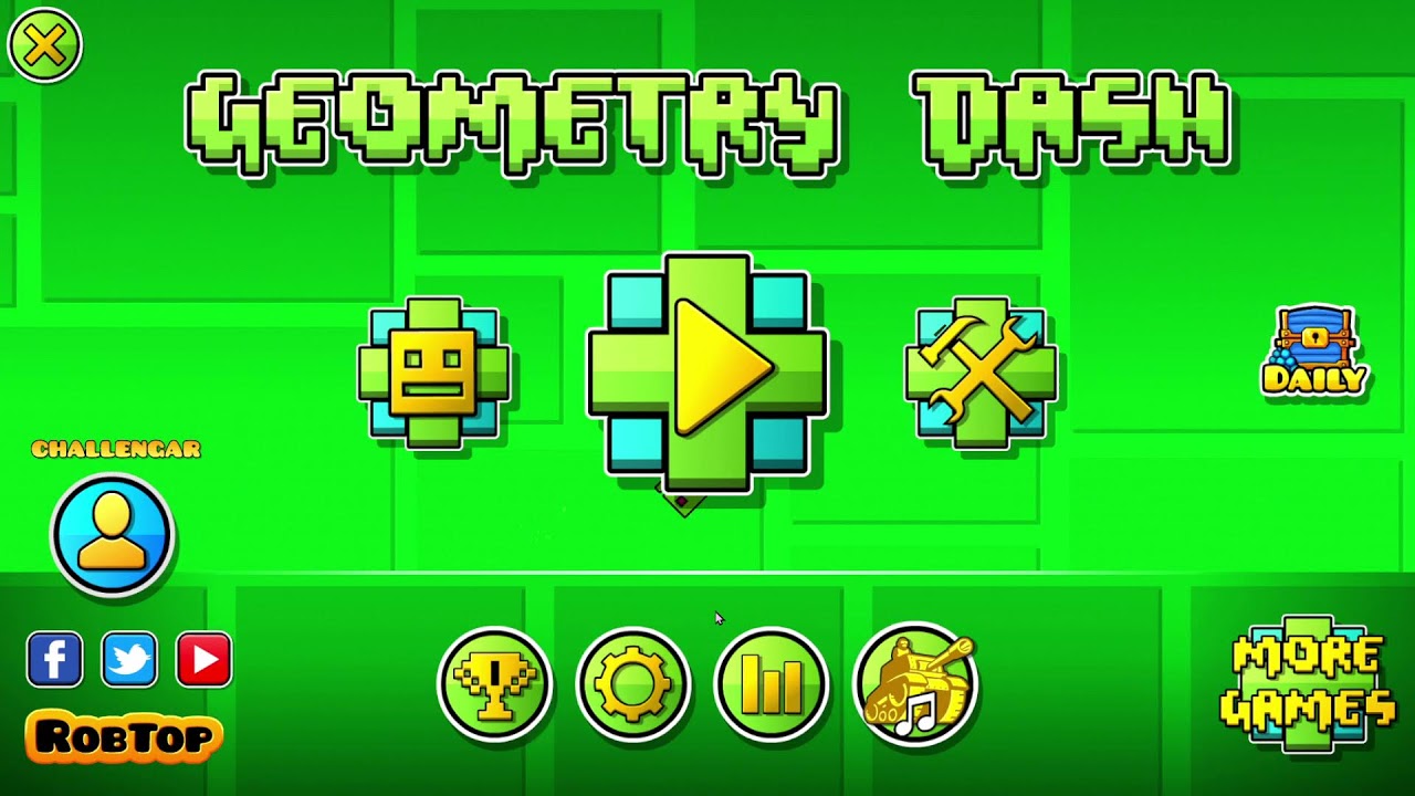 B (Geometry Dash) (Day 1) - YouTube