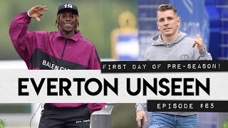 FIRST DAY OF PRE-SEASON! | EVERTON UNSEEN #65 | BLUES RETURN TO TRAINING AT USM FINCH FARM