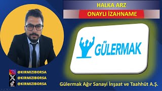 GÜLERMAK HALKA ARZ SÜPER İNCELEME #halkaarz #borsa #GLRMK