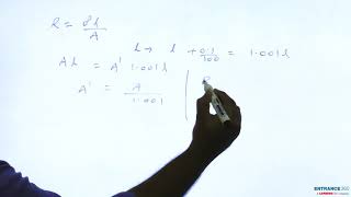 JEE Main 2011 Physics Question- If a wire is stretched to make it 0.1% longer, its resistance will