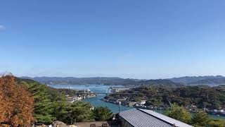 千光寺公園展望台からの眺め(広島県)