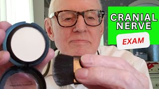 ASMR Grandpa Makeup Application & Cranial Nerve Exam for SLEEP (LAYERED SOUNDS)🩺😴