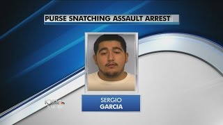 Accused purse snatcher arrested