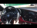 2018 Alfa Romeo Giulia Adaptive Cruise Control Explanation