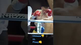 Boxing Chinese vs Pinoy. Bogbog ang abot ng Intsik na Boksingero👊