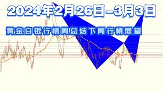 2024年2月26日-3月3日黄金白银行情周总结下周行情展望