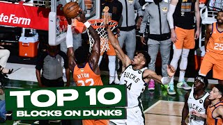 Top 10 Giannis Antetokounmpo BIG-TIME Rejections at the Rim! 😲