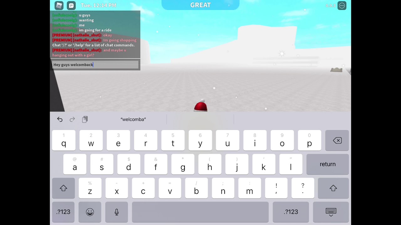 How To Make A Snowman In Bloxburg! Mobile And Computer - YouTube