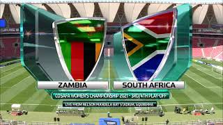 highlights:  Zambia vs south Africa  cosafa women cup 2021