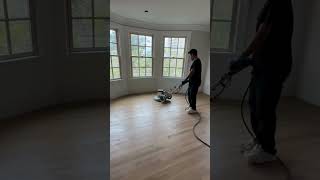 Refinishing hardwood floors can make them look like new again.