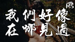 我們好像在哪見過 - 楊宗緯『你記得嗎 男：我們好像在哪見過』【動態歌詞Lyrics】