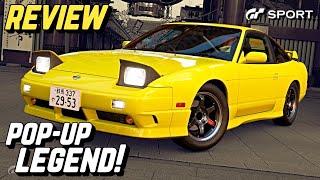 GT SPORT - Nissan 180SX REVIEW