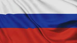 Russia flag waving animation/ 5 min loop/ 3D flag animation/ free 4k stock footage