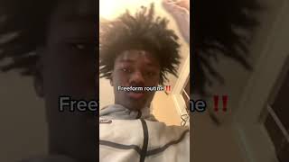Quick freeform tutorial 👍#dreads #tiktok #freeformlocs #funny