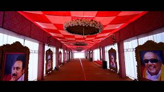 Grand Wedding at THANJAVUR by SRI RAGHAVENDRA DECORS \u0026 EVENTS #CoimbatoreWeddingDecorators  #Stalin