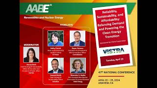 Reliability, Sustainability \u0026 Affordability - 47th National AABE Conference 2024!