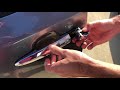 How-to: Fix Nissan Leaf broken door handle in 1 minute!  No parts!